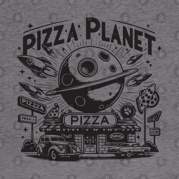 Pizza Planet Tribute - Fan Movie Theater Pizza Planet Movie Tribute - Pizza Planet best Tribute and Designs Piza Pitza Pitsa Planet Tribute - Pizza Lover Pizza Slice - Pizza and Chill by TributeDesigns